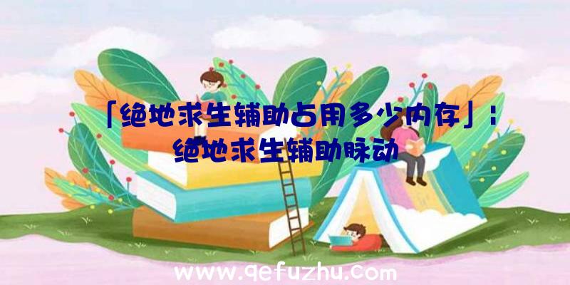 「绝地求生辅助占用多少内存」|绝地求生辅助脉动